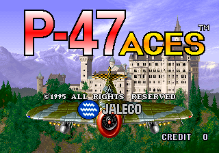 P-47 Aces Title Screen